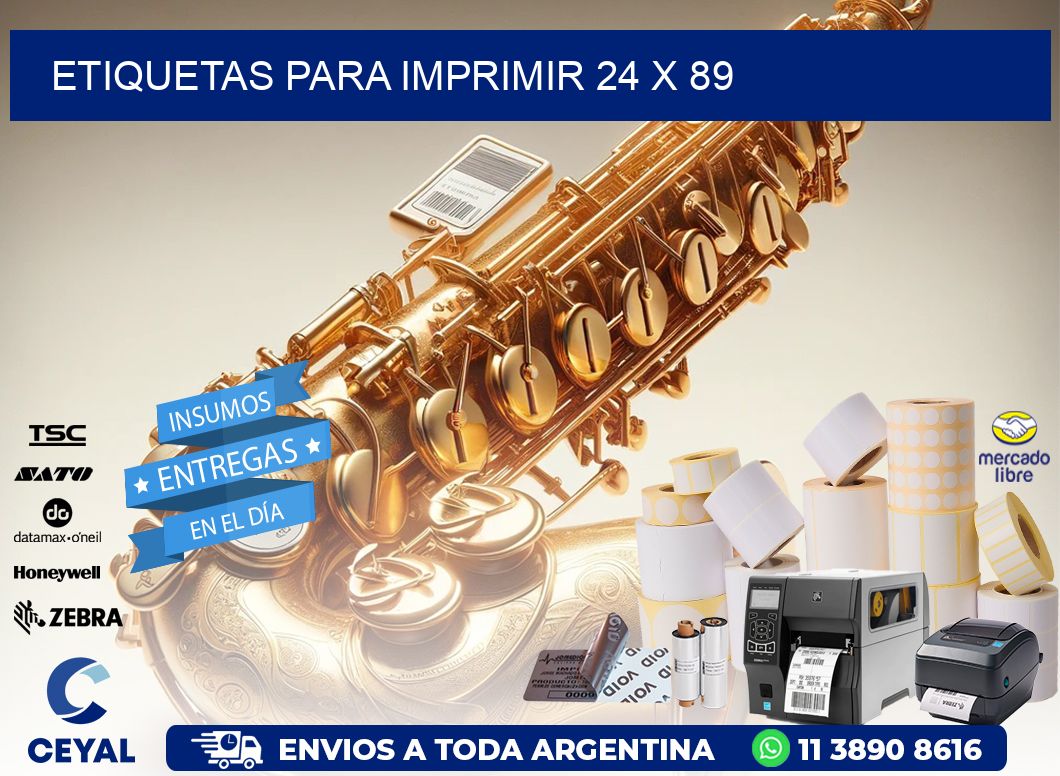 etiquetas para imprimir 24 x 89