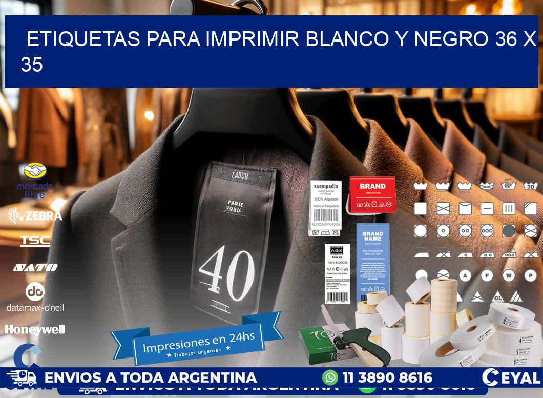 etiquetas para imprimir blanco y negro 36 x 35