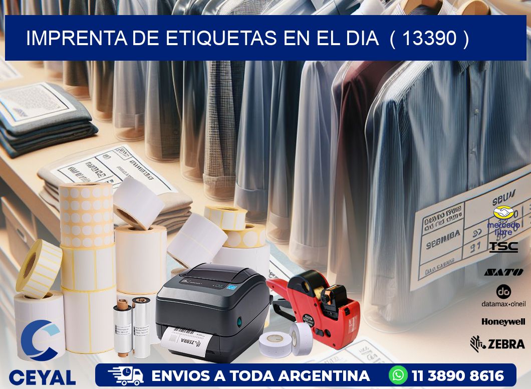 imprenta de etiquetas en el dia  ( 13390 )