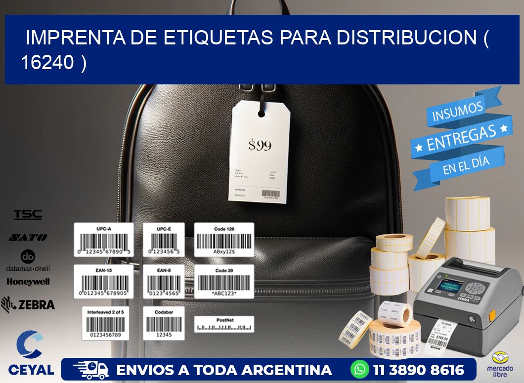 imprenta de etiquetas para distribucion ( 16240 )