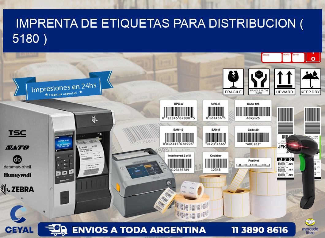 imprenta de etiquetas para distribucion ( 5180 )