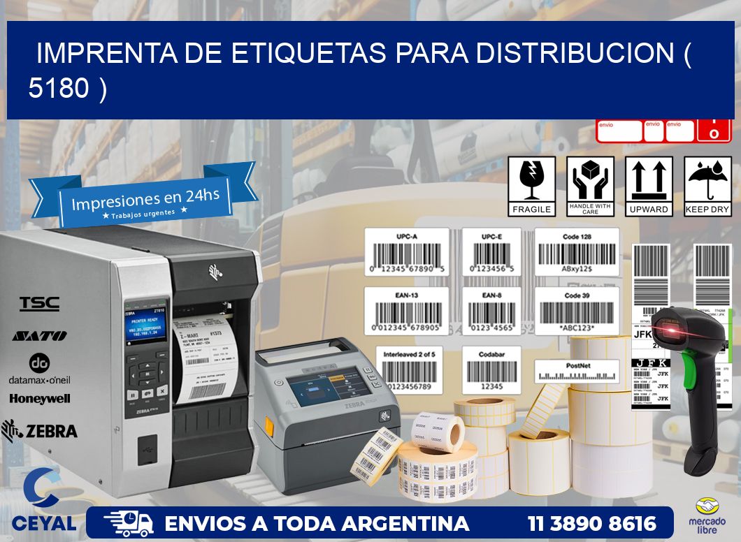 imprenta de etiquetas para distribucion ( 5180 )
