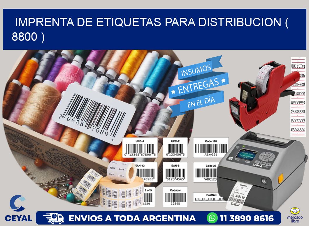 imprenta de etiquetas para distribucion ( 8800 )
