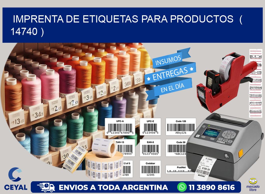 imprenta de etiquetas para productos  ( 14740 )
