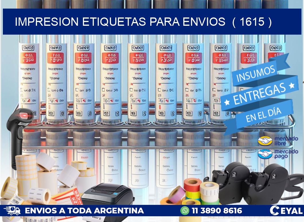 impresion etiquetas para envios  ( 1615 )