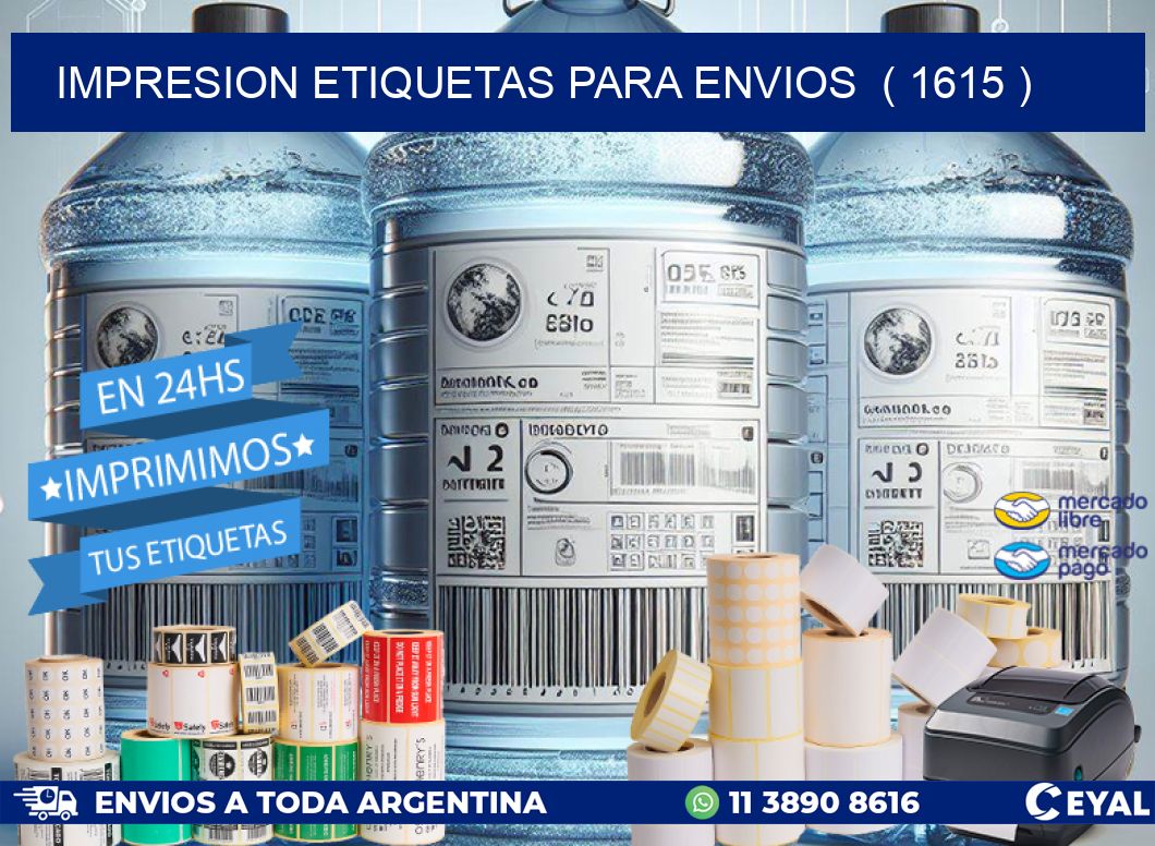impresion etiquetas para envios  ( 1615 )