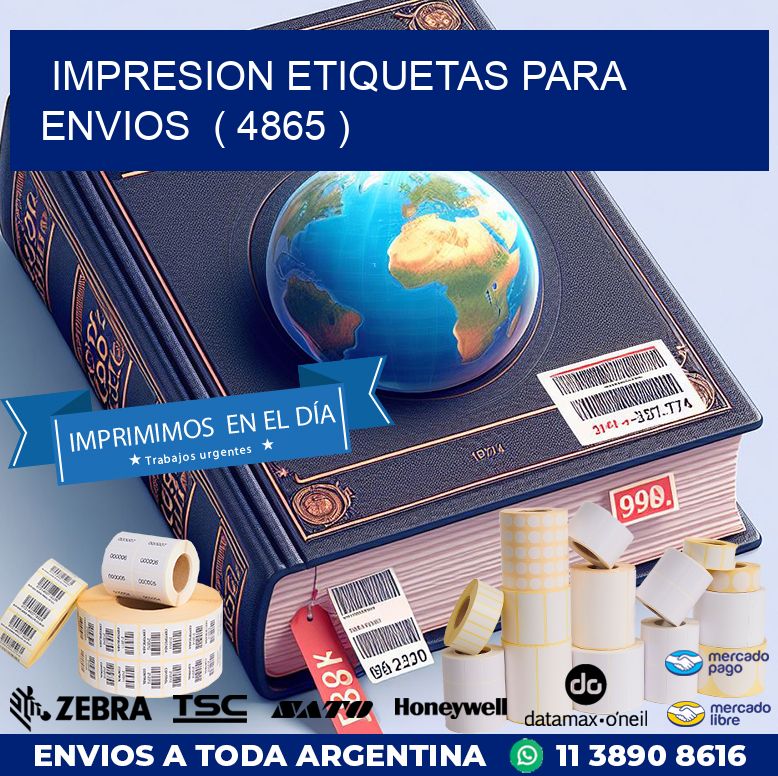 impresion etiquetas para envios  ( 4865 )