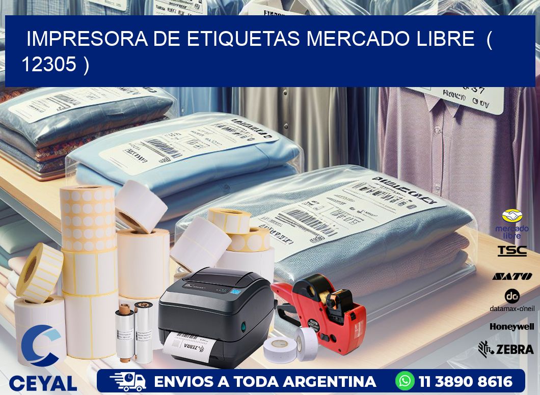 impresora de etiquetas mercado libre  ( 12305 )