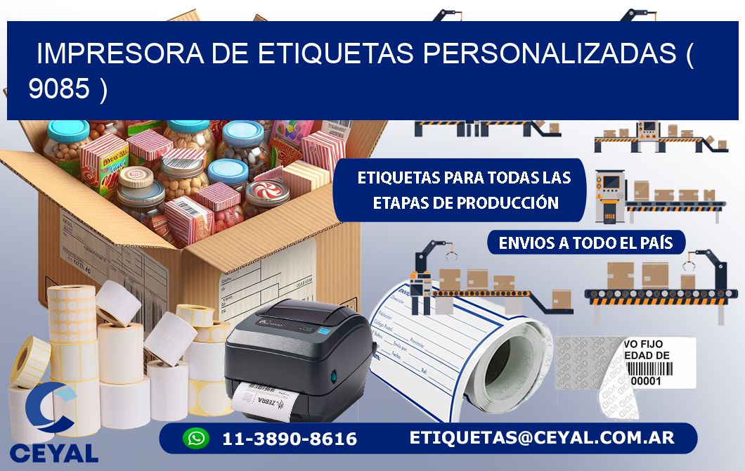 impresora de etiquetas personalizadas ( 9085 )