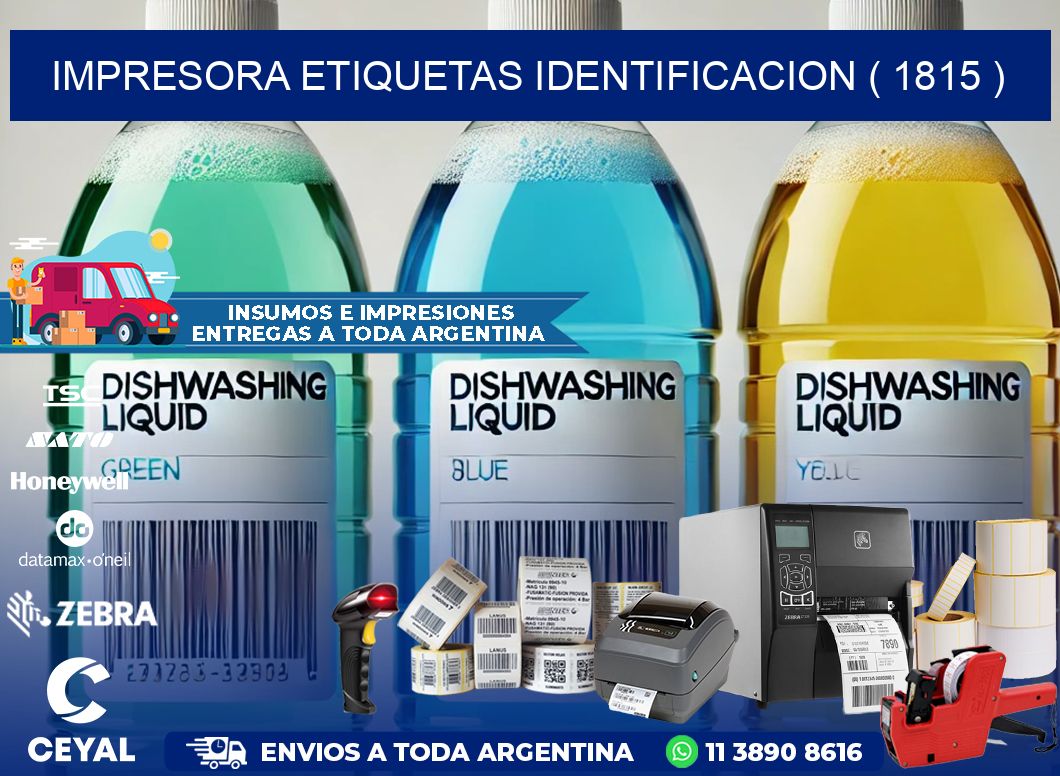 impresora etiquetas identificacion ( 1815 )
