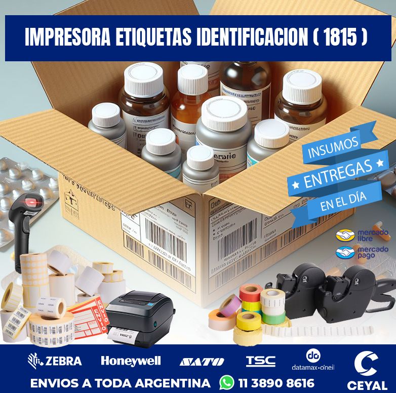 impresora etiquetas identificacion ( 1815 )