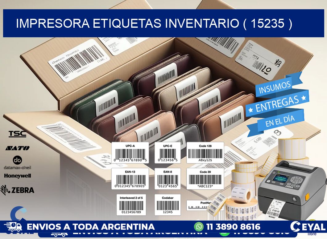 impresora etiquetas inventario ( 15235 )