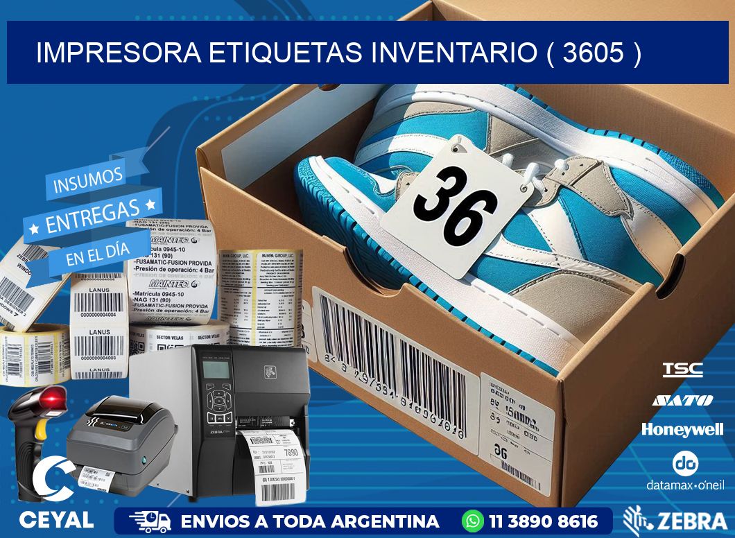 impresora etiquetas inventario ( 3605 )