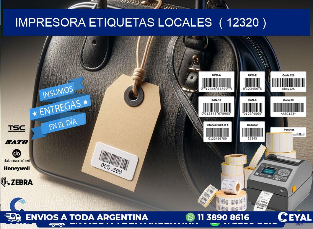 impresora etiquetas locales  ( 12320 )