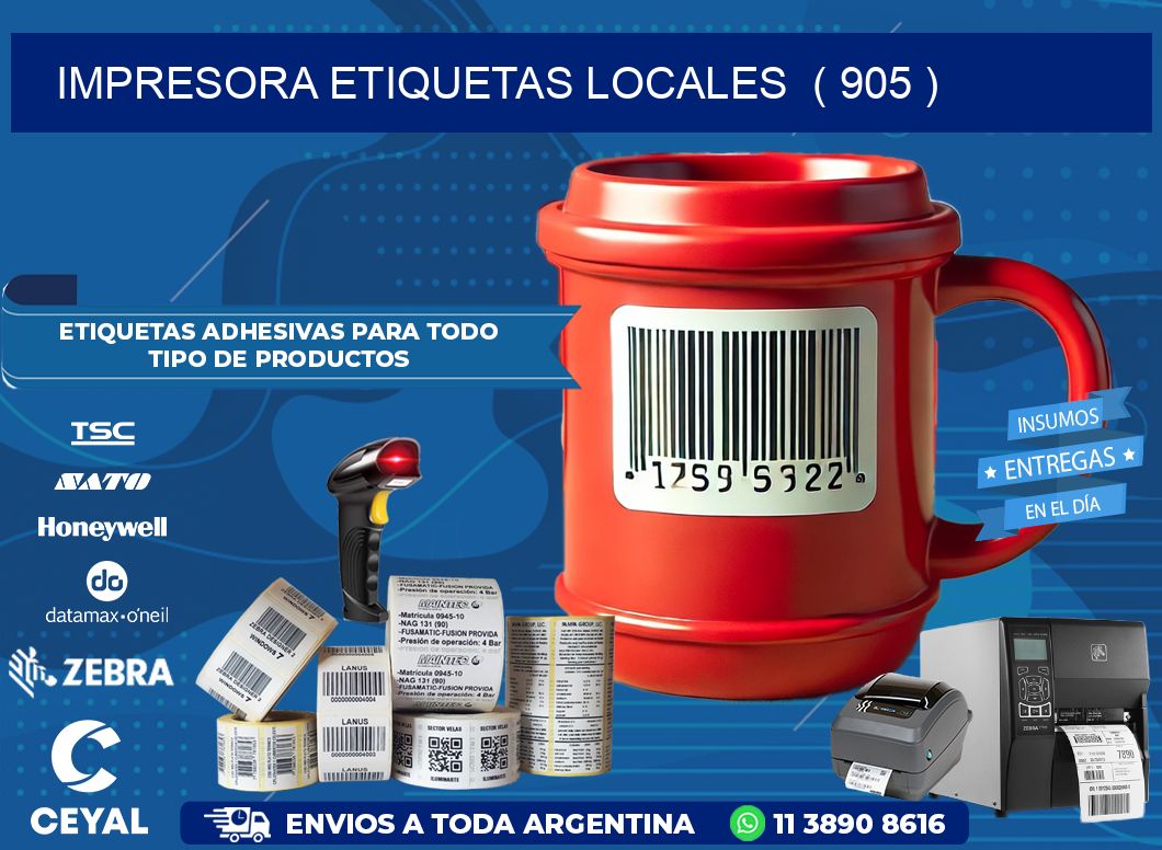 impresora etiquetas locales  ( 905 )
