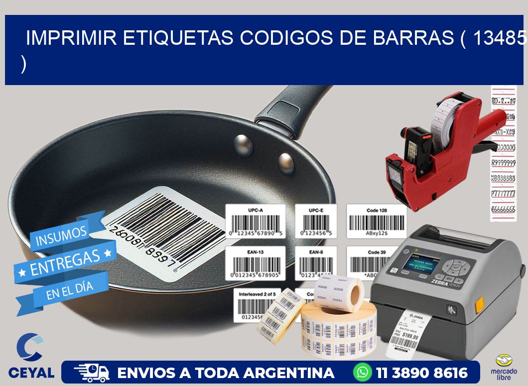 imprimir etiquetas codigos de barras ( 13485 )