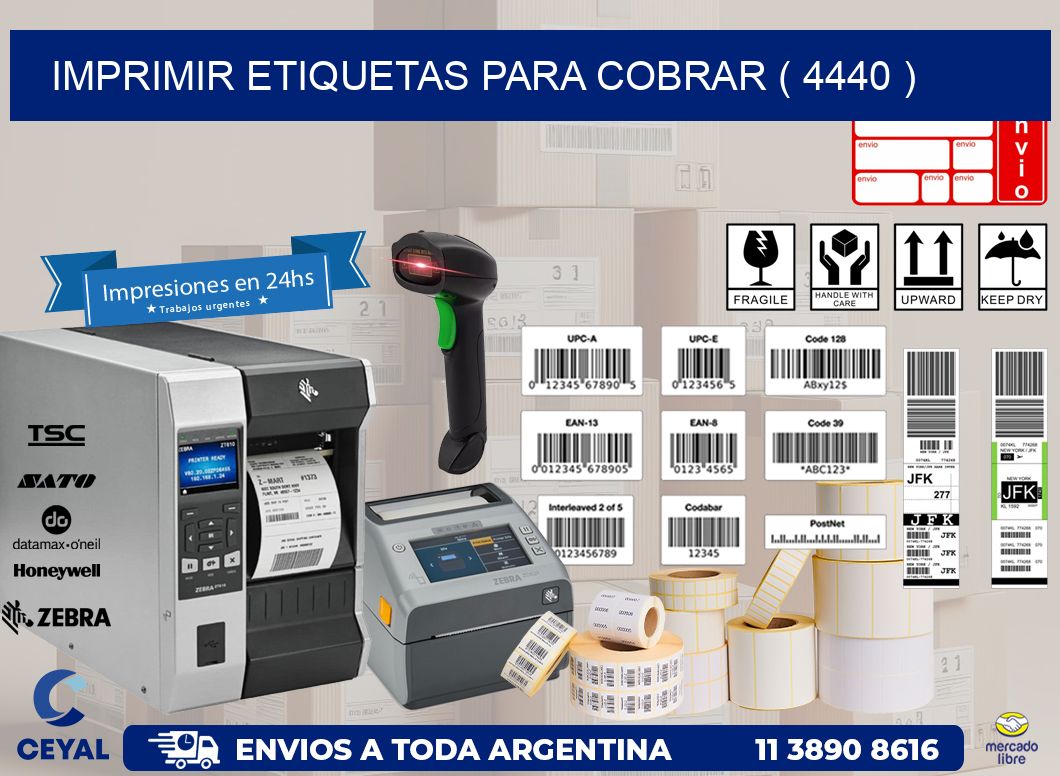 imprimir etiquetas para cobrar ( 4440 )