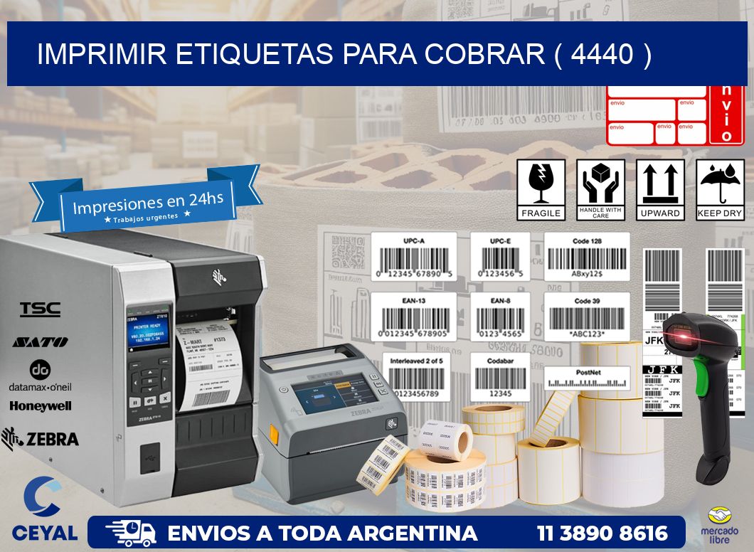 imprimir etiquetas para cobrar ( 4440 )