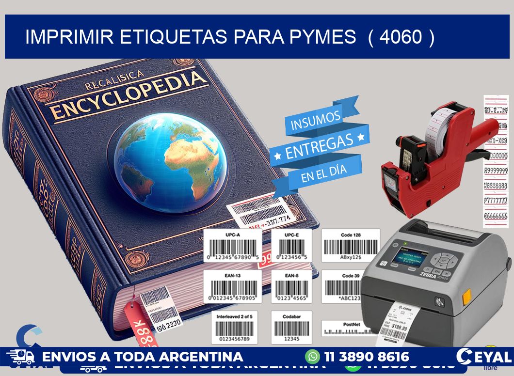 imprimir etiquetas para pymes  ( 4060 )