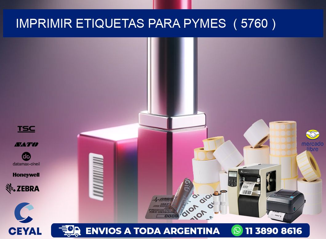 imprimir etiquetas para pymes  ( 5760 )