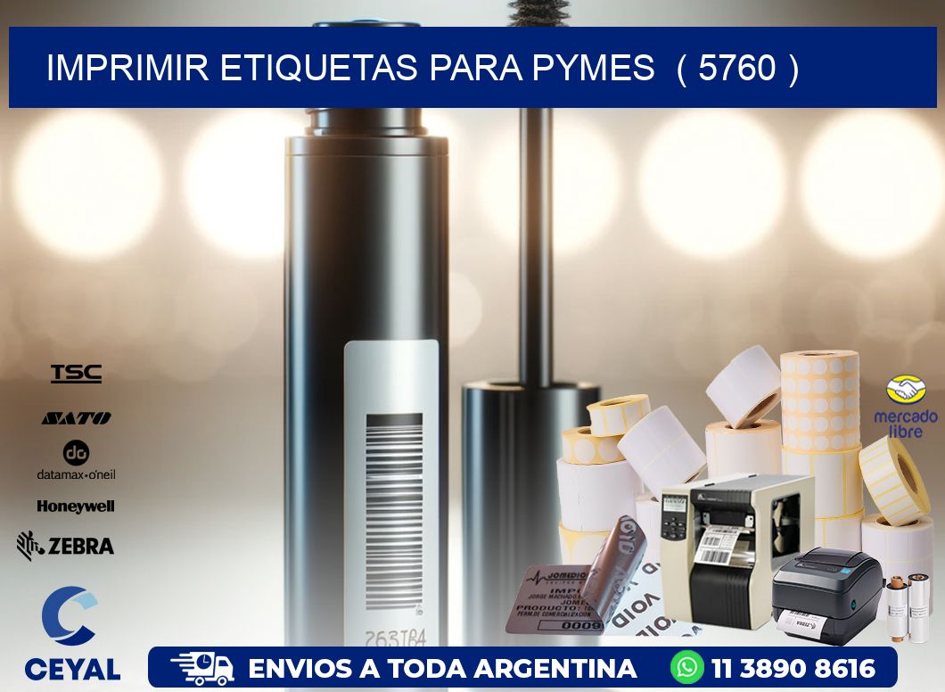 imprimir etiquetas para pymes ( 5760 )