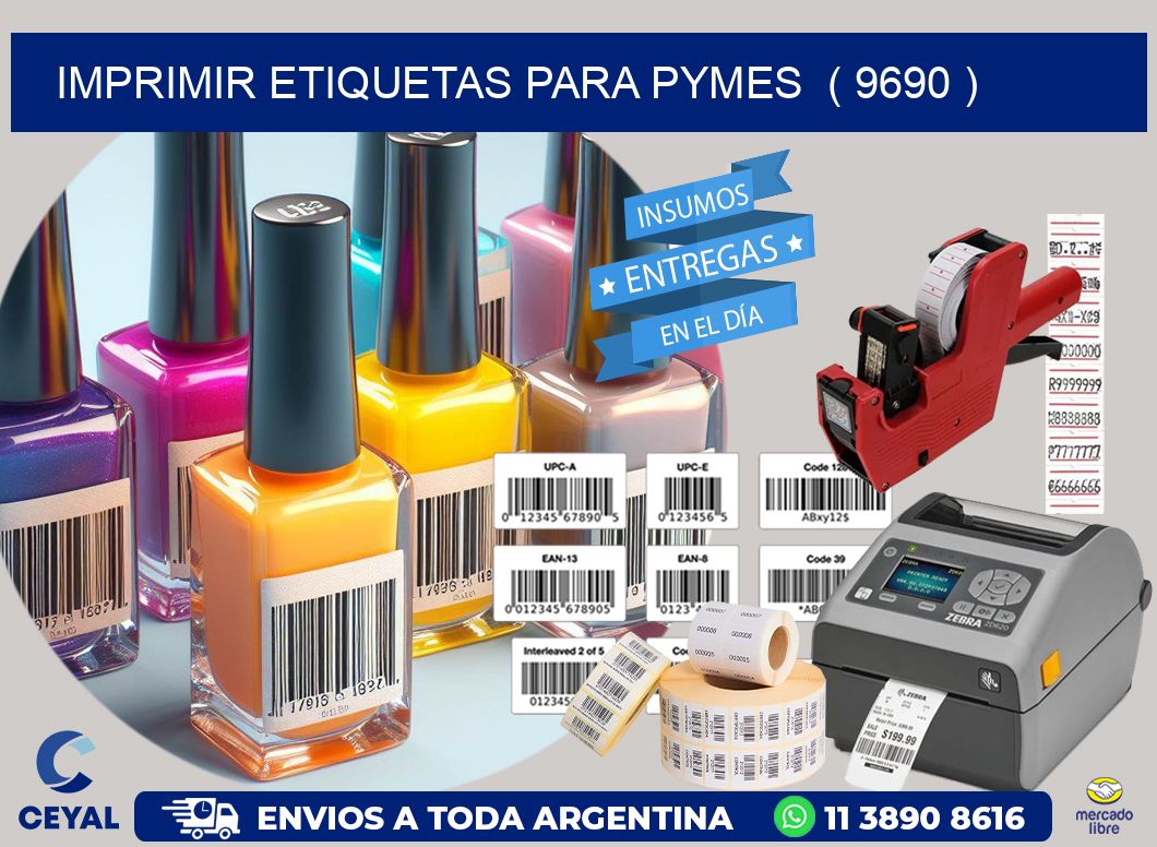 imprimir etiquetas para pymes  ( 9690 )