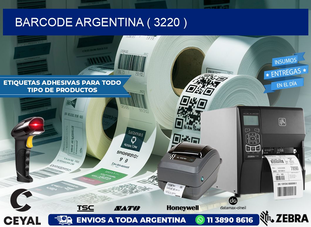 BARCODE ARGENTINA ( 3220 )