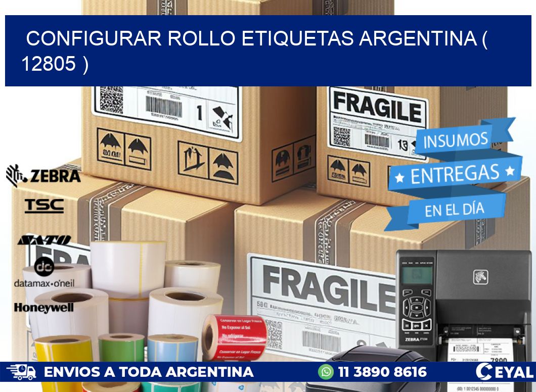 CONFIGURAR ROLLO ETIQUETAS ARGENTINA ( 12805 )