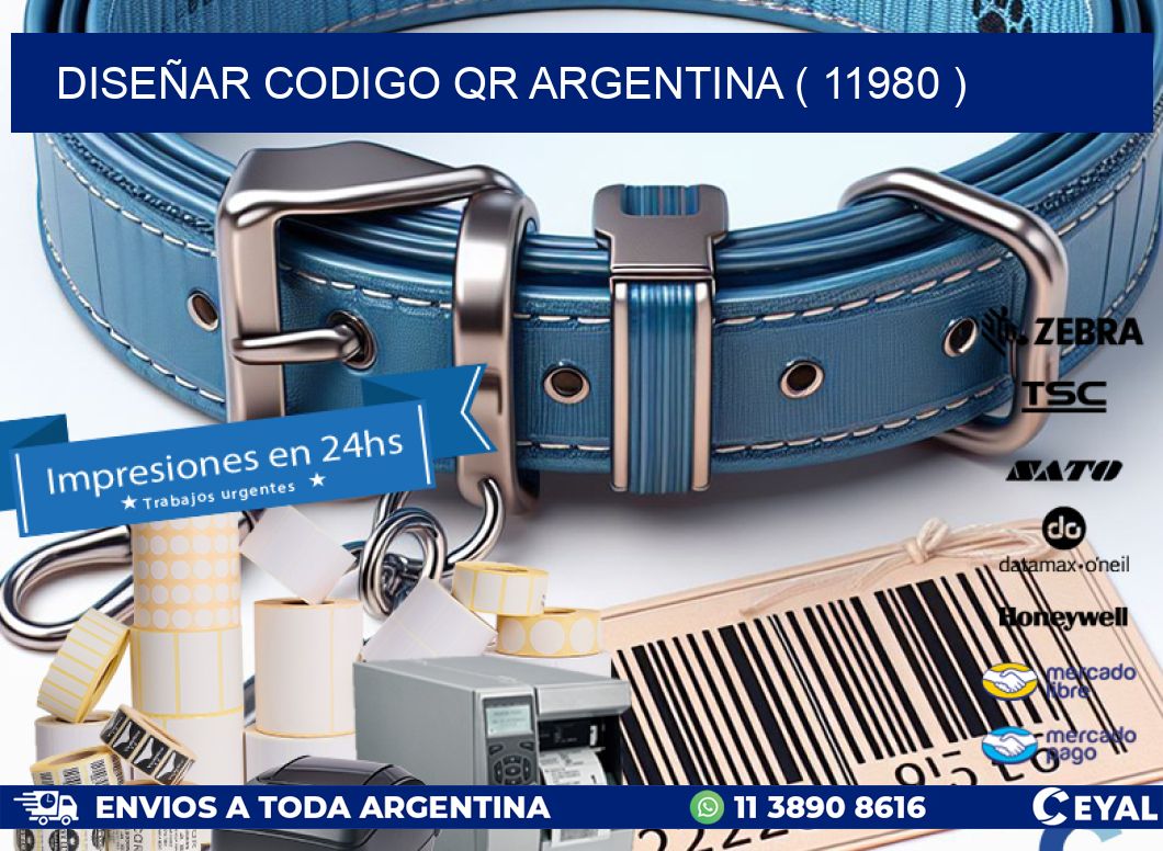 DISEÑAR CODIGO QR ARGENTINA ( 11980 )