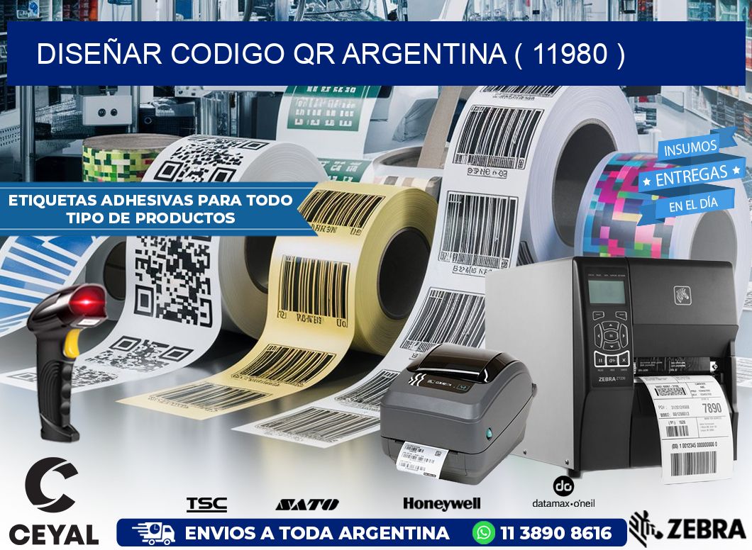 DISEÑAR CODIGO QR ARGENTINA ( 11980 )