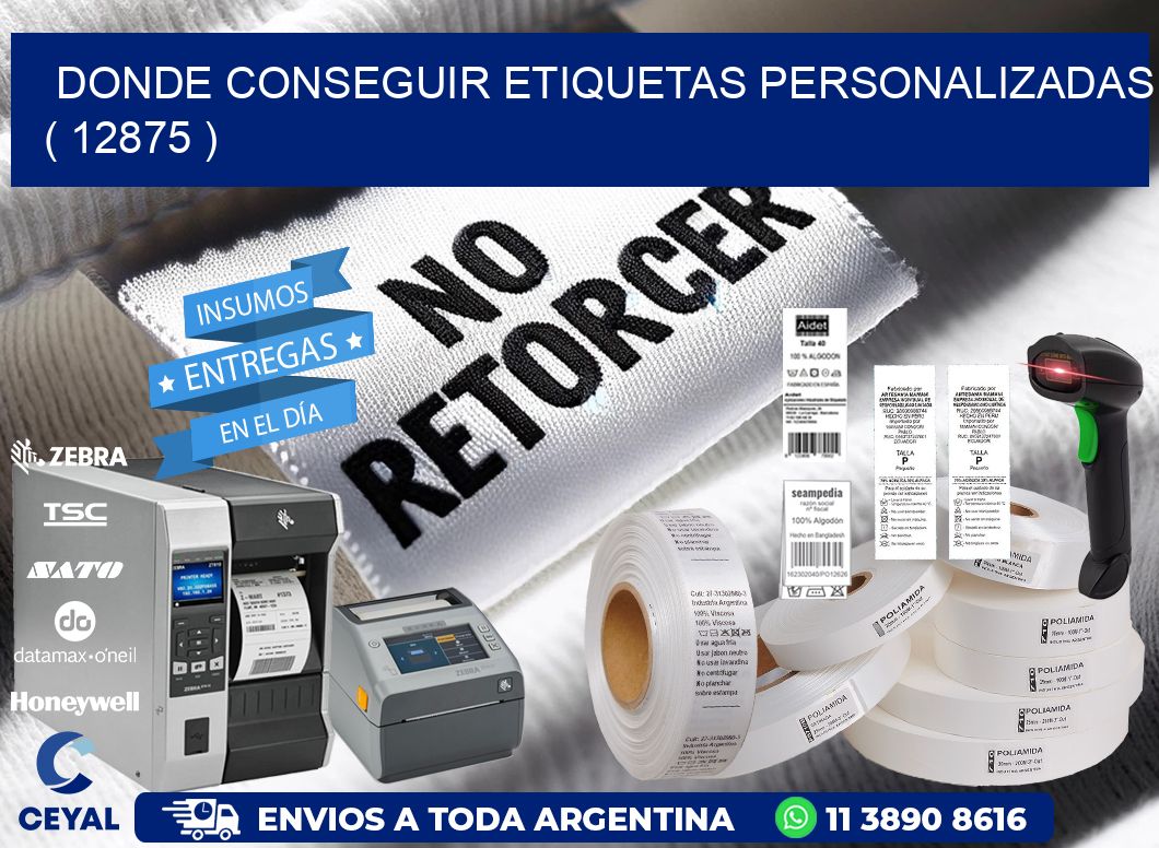 DONDE CONSEGUIR ETIQUETAS PERSONALIZADAS ( 12875 )