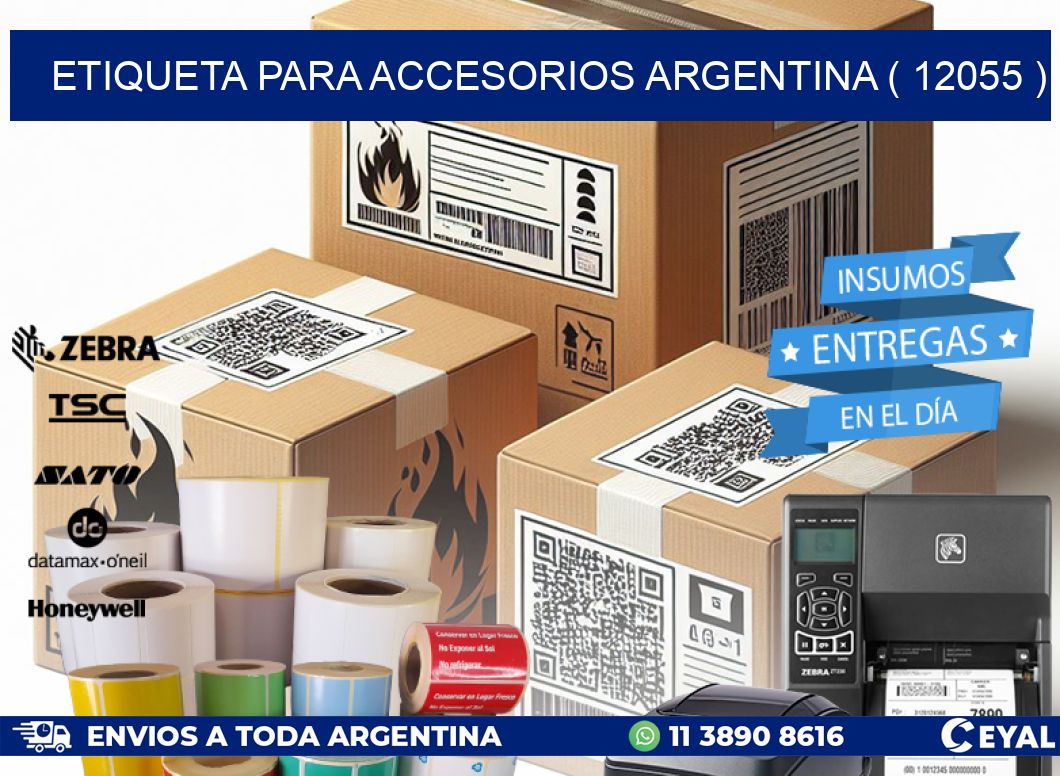 ETIQUETA PARA ACCESORIOS ARGENTINA ( 12055 )