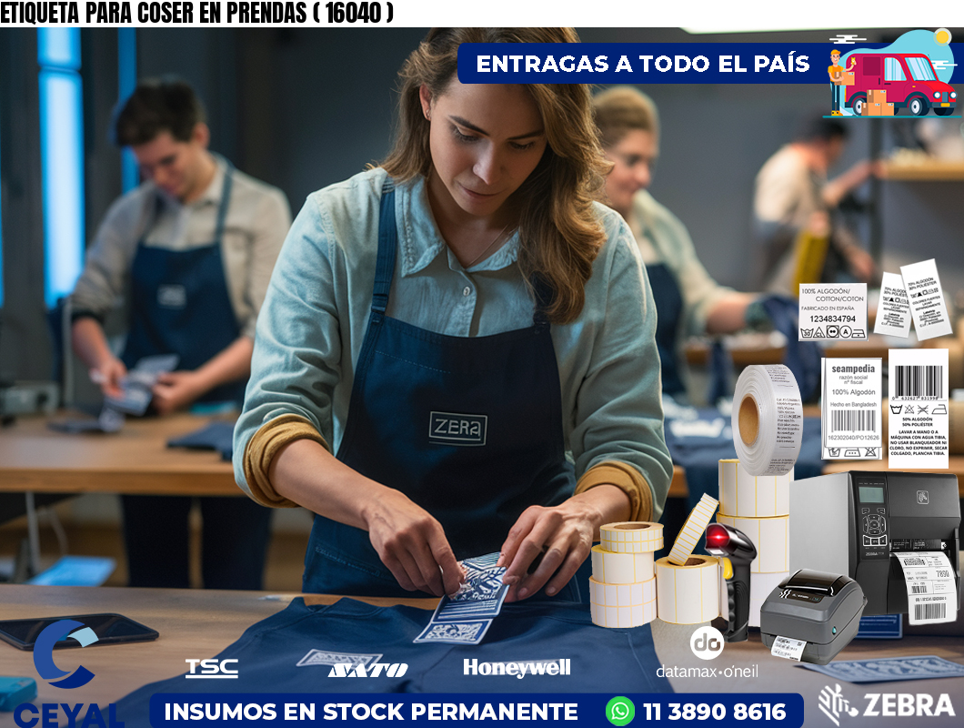 ETIQUETA PARA COSER EN PRENDAS ( 16040 )