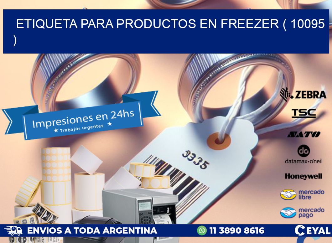 ETIQUETA PARA PRODUCTOS EN FREEZER ( 10095 )