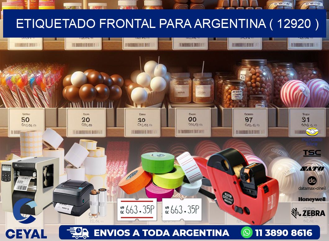 ETIQUETADO FRONTAL PARA ARGENTINA ( 12920 )