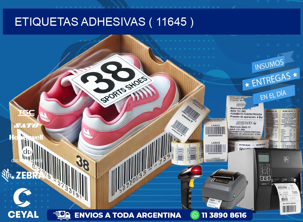 ETIQUETAS ADHESIVAS ( 11645 )