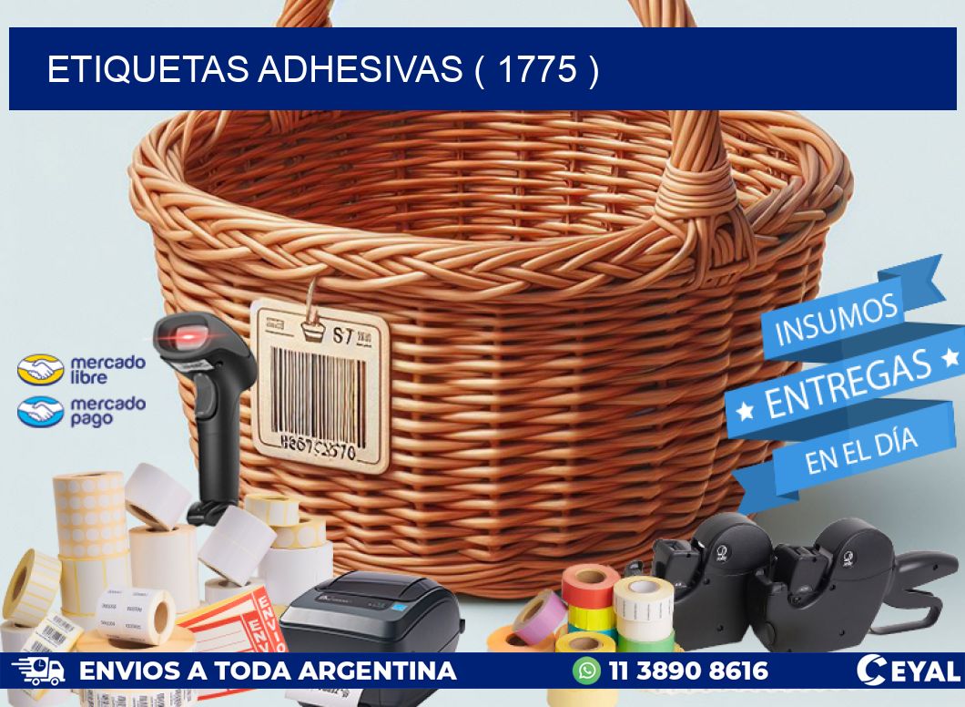 ETIQUETAS ADHESIVAS ( 1775 )