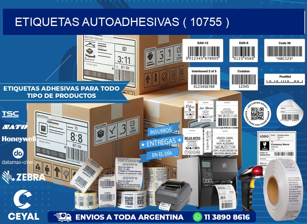 ETIQUETAS AUTOADHESIVAS ( 10755 )