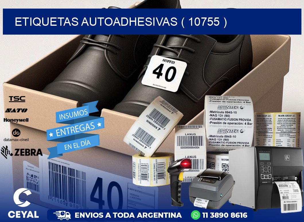 ETIQUETAS AUTOADHESIVAS ( 10755 )