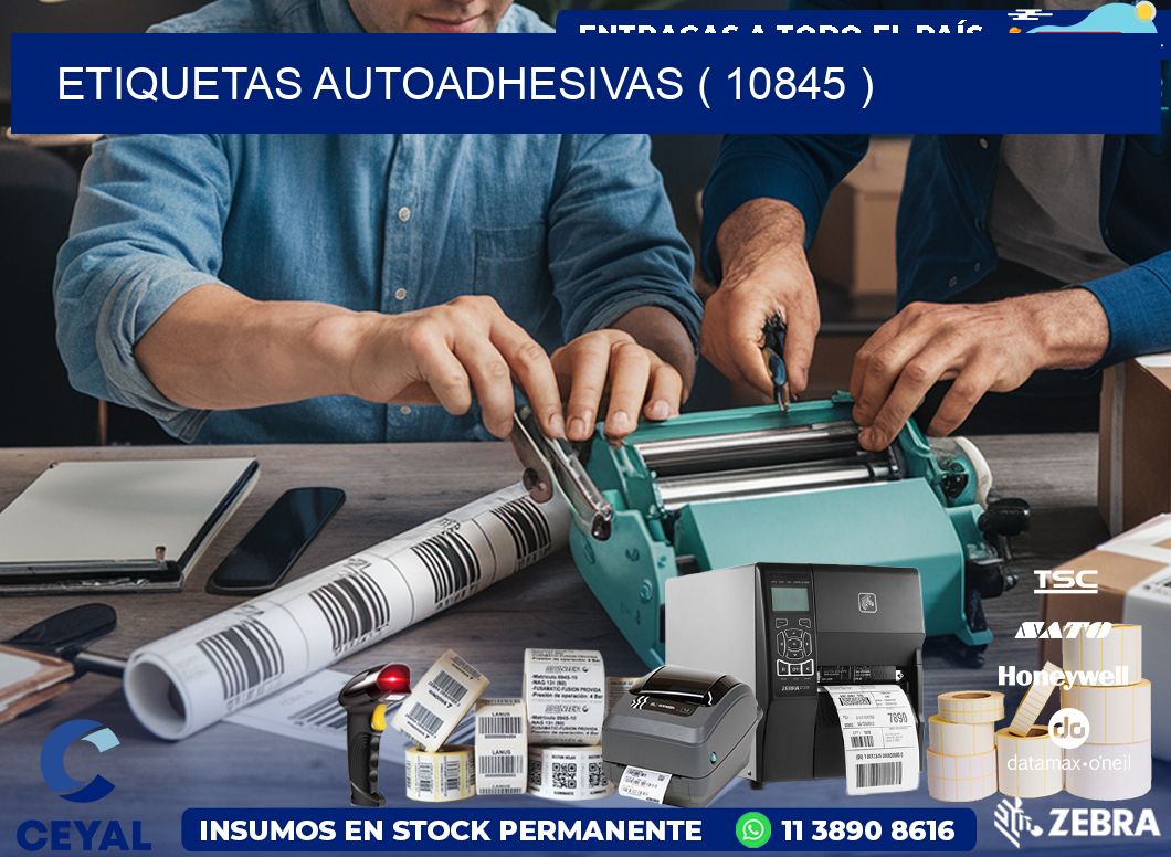 ETIQUETAS AUTOADHESIVAS ( 10845 )