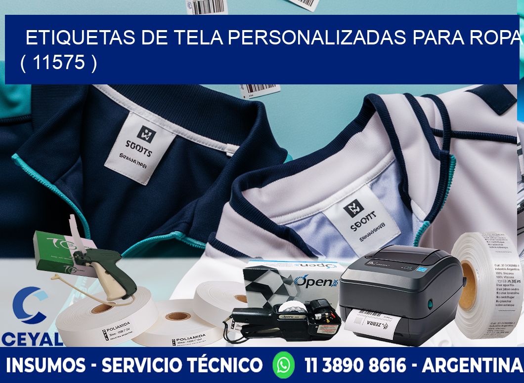 ETIQUETAS DE TELA PERSONALIZADAS PARA ROPA ( 11575 )
