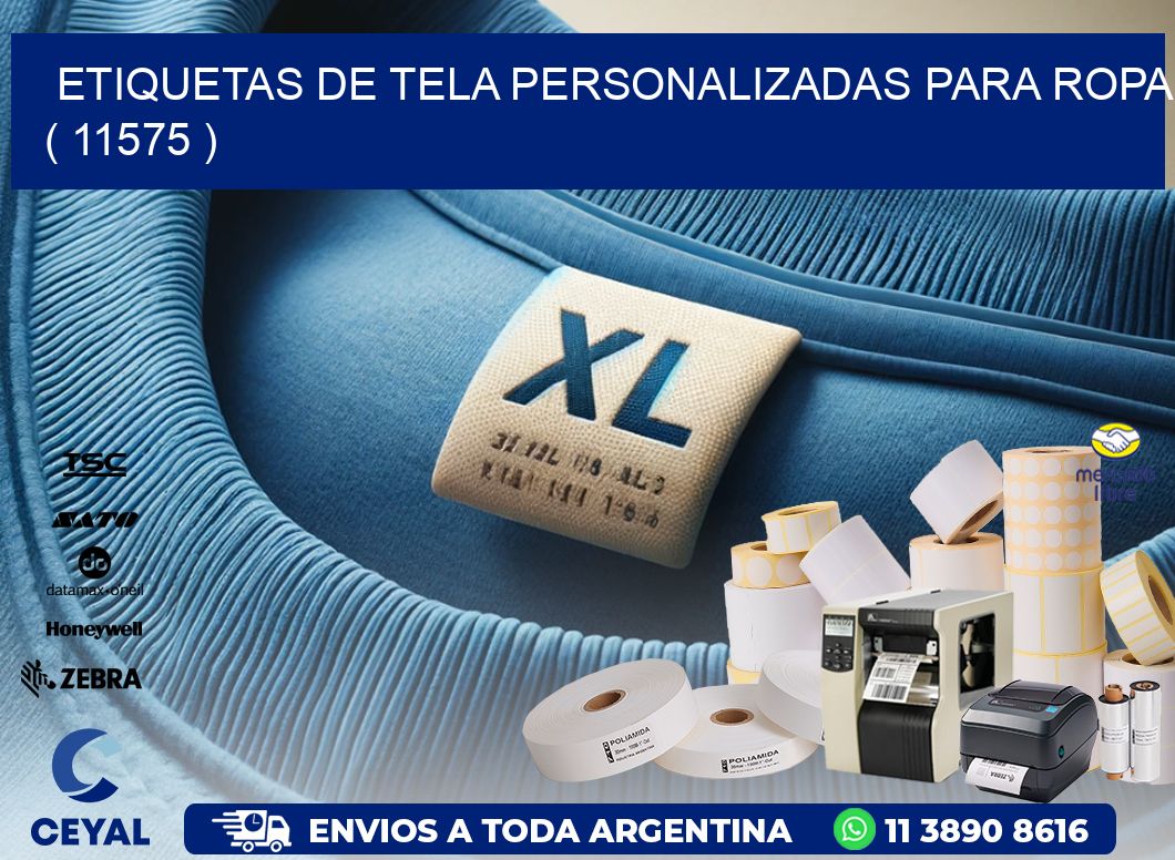 ETIQUETAS DE TELA PERSONALIZADAS PARA ROPA ( 11575 )