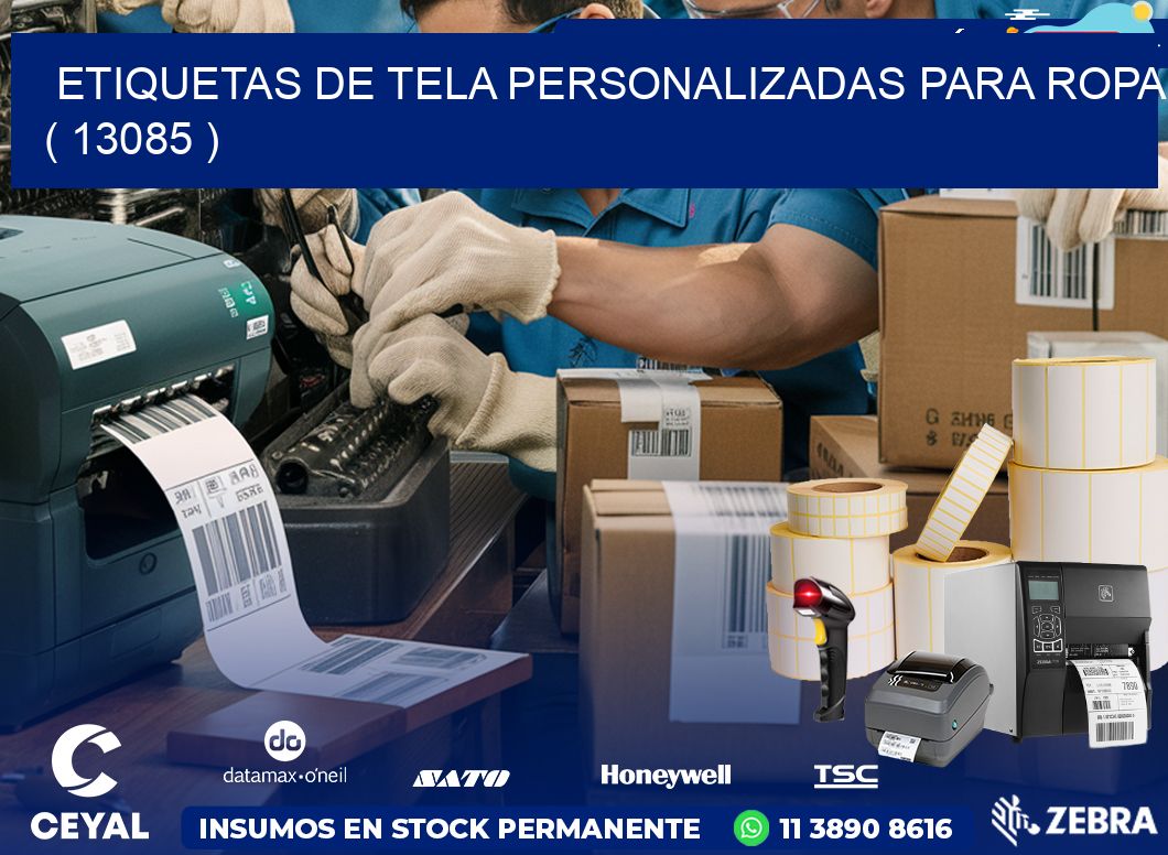 ETIQUETAS DE TELA PERSONALIZADAS PARA ROPA ( 13085 )