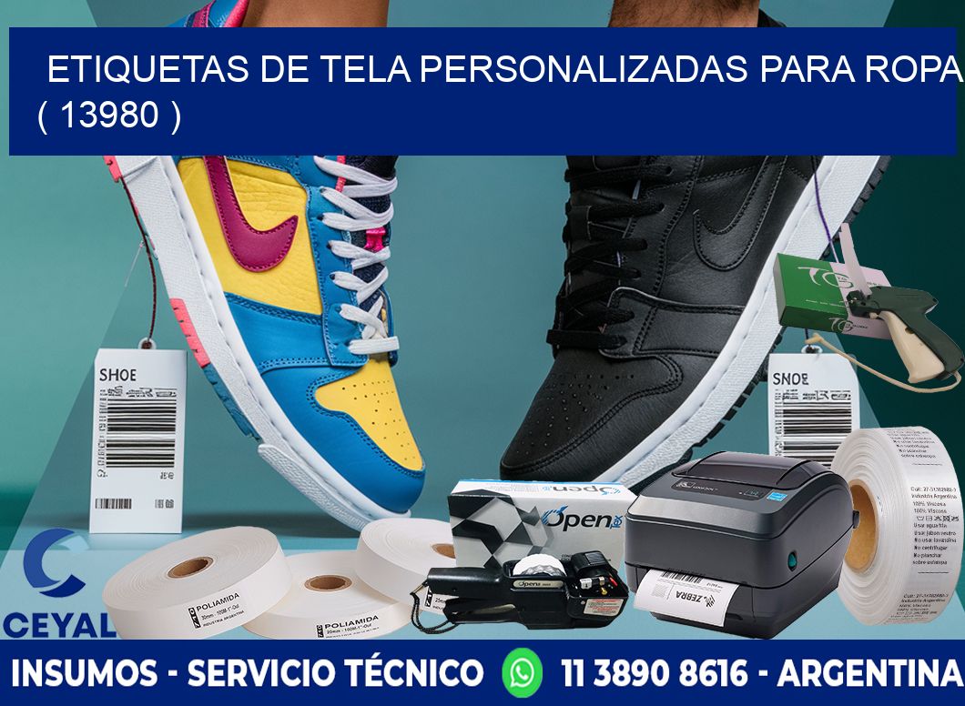 ETIQUETAS DE TELA PERSONALIZADAS PARA ROPA ( 13980 )