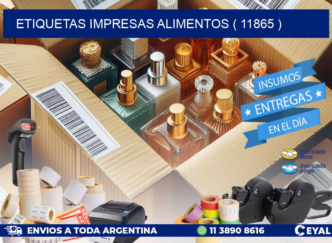 ETIQUETAS IMPRESAS ALIMENTOS ( 11865 )