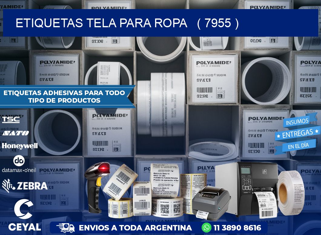 ETIQUETAS TELA PARA ROPA   ( 7955 )