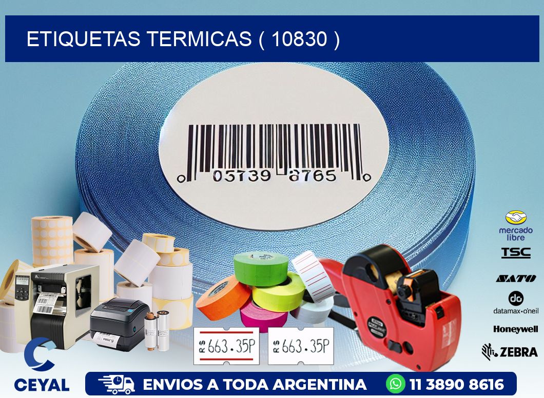 ETIQUETAS TERMICAS ( 10830 )