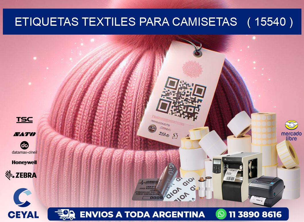 ETIQUETAS TEXTILES PARA CAMISETAS ( 15540 )