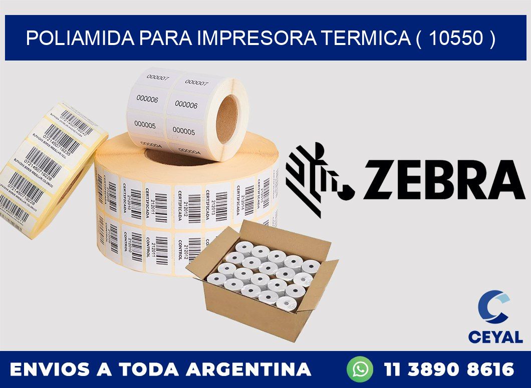 POLIAMIDA PARA IMPRESORA TERMICA ( 10550 )