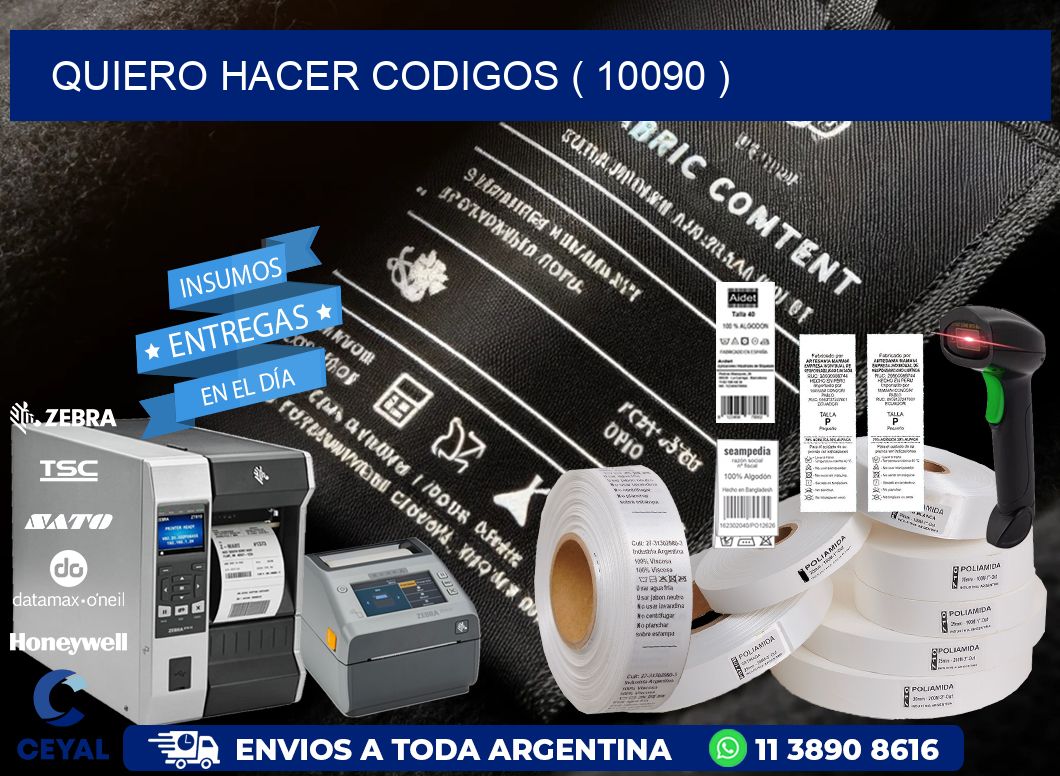 QUIERO HACER CODIGOS ( 10090 )